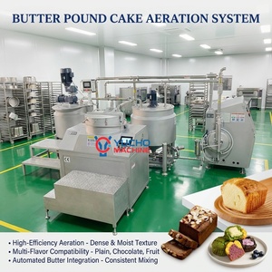 Sistema de Aireación para Pastel de Mantequilla YUCHO con 10 Patentes Aprobadas y Tecnología Avanzada, con Memoria de Recetas para Fábricas de Pasteles Industriales - Product Image 1