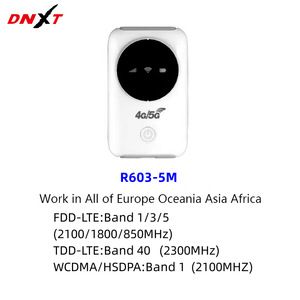 R603 Xách Tay 4G Wifi Xe MiFi H808 Nhà Mới Tường Lửa Với 2.4G Tần Số Hỗ Trợ Không Dây Sim Thẻ & Pin Router - Product Image 6