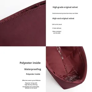 Bolsa Interior Compatible con <span class=keywords><strong>OnTheGo</strong></span> para Bolsos Tote, Abierta, Mediana, Grande, Ultraligera, Transpirable, Organizador de Almacenamiento - Product Image 3