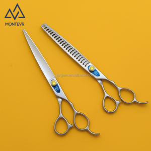 مقص احترافي <span class=keywords><strong>3</strong></span> في <span class=keywords><strong>1</strong></span> لتهذيب شعر الكلاب، مقص منحني بـ 26 سنًا لتهذيب شعر الحيوانات الأليفة، يقطع الشعر بسرعة في الزوايا الخفية - Product Image 6