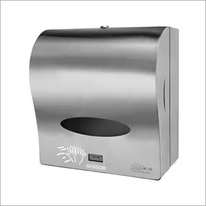 Stainless Steel Automatic Paper Dispenser, Sensor Tissue Dispenser, Electric Paper Towel Dispenser