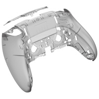 Remplacement de la coque du boîtier arrière noir clair eXtremeRate pour le contrôleur Dualsense PS5 Edge
