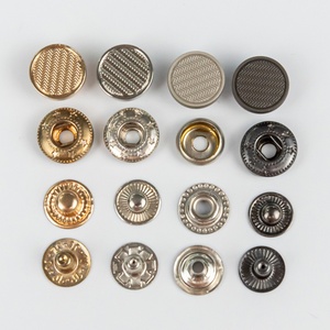 กระดุมแป๊กโลหะผสมสังกะสีแบบใหม่ ชุบเคลือบอย่างดี พร้อมสกรีนโลโก้ตามสั่ง สำหรับเสื้อผ้า - Product Image 2