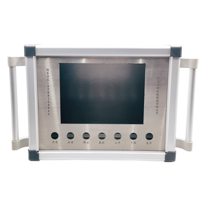 Caja de control con brazo de soporte para sistemas de control, gabinete HMI de 7 pulgadas para ventana, caja de control de aluminio con recubrimiento en polvo - Product Image 1