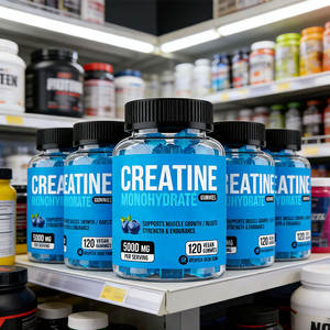 Integratore per lo Sviluppo Muscolare con Creatina Monoidrato in Gommose a Marchio Privato, Supplemento per il Potenziamento Maschile, Integratori per Palestra e Bodybuilding - Product Image 3