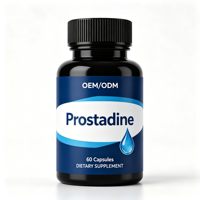Capsules à base de plantes pour la prostate, formule multivitaminée au palmier nain, fabrication OEM/ODM sur mesure, approvisionnement en vrac, 60 capsules