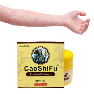 Caoshifu 50g Cerotto Naturale a Base di Erbe Cinesi Crema Anti-Prurito per la Cura della Pelle Efficace su Dermatite Eczema Orticaria <span class=keywords><strong>Desquamazione</strong></span> - Product Image 4