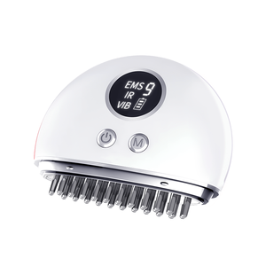 EMS microcurrent head <b>massager</b> meridian brush electric scraping instrument massage - Product Image 3