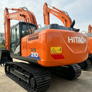 Machine de terrassement sur chenilles ZX210 à contrôle précis pour la construction de digues de lutte contre les inondations - Product Image 2