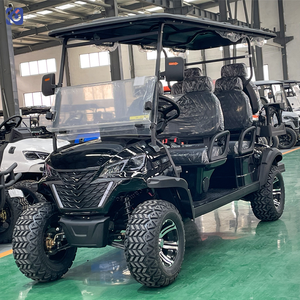 Voiturette de golf électrique au lithium 72V personnalisée, 6 <span class=keywords><strong>places</strong></span>, tout-terrain, rehaussée, homologuée pour la route, Club Car - Product Image 2