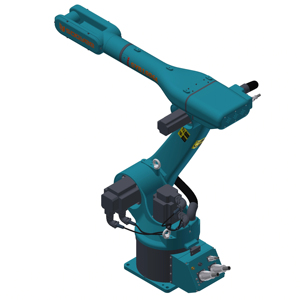 Bras robotisé industriel 6 axes Sooyee SYB1806A, charge utile 6 kg, portée 1800 mm, 2,5 kW, 380 V, manutention, palettisation - Product Image 1