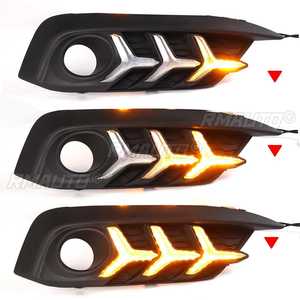 ไฟเดย์ไลท์ LED DRL 2 ชิ้น พร้อมไฟเลี้ยวในตัว สำหรับ Honda Civic ปี 2016 2017 2018 - Product Image 3