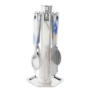 Ensemble d'ustensiles de cuisson de luxe légers du fabricant, 7 pièces, <span class=keywords><strong>fouet</strong></span> à boîte ouverte avec trou de suspension - Product Image 6