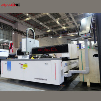 Machine de gravure laser à fibre Alpha de qualité supérieure ATF-3015, 1500W, machines de découpe laser pour acier et métal