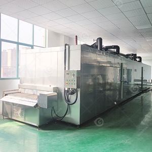 IQF tôm lỏng xoắn ốc Dâu Tây Đường hầm Nitơ thiết bị Blast Máy làm lạnh Tủ đông dòng hoàn chỉnh cho shocs - Product Image 2