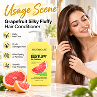 Shampo Penumbuh Rambut White Label Fresh Scalp Root Volume dan Kondisioner Perawatan Rambut Anti Frizz Silky Fluffy Private Label