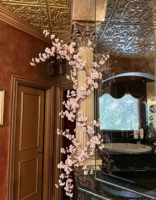 Lot de fleurs artificielles en soie rose faites à la main MTY, bouquet élégant pour arche de mariage, toile de fond, centre de table, décoration intérieure