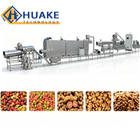 Ligne de production d'aliments secs pour animaux de compagnie de taille moyenne (aliments pour chats, aliments pour chiens, aliments pour poissons)