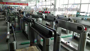 3 voies ou plus temps de présence lecteur d'empreintes digitales les personnes qui passent la barrière des tickets pour le métro - Product Image 4