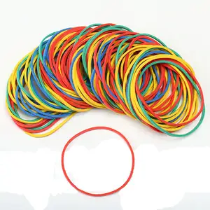 High Quality Environmental Rubberbands Elastic Durable Custom Colored Rubber Band For Office Stationery Tying Money Packing