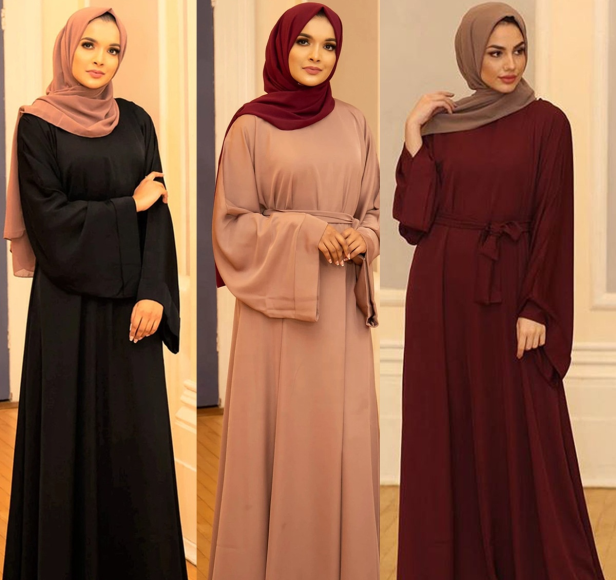 BBAUER Abito Da Donna Musulmano Medio Oriente Dubai Abito Musulmano Abito Da Sera Gonna Con Lacci Per Lo Shopping E Altre Occasioni Xl Yellow 123508080