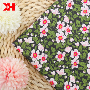 Tela de Algodón Popelín Estampada Lisa en Inglés y Japonés, Diseño Personalizado, 100% Algodón, para Prendas de Vestir - Product Image 1