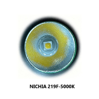 Senter EDC NICHIA 219F 6W CRI90 5000K 18650 Aluminium Saku Mini Tahan Air IP66 Dapat Diisi Ulang untuk Berkemah Luar Ruangan Manta Ray S10