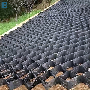 HDPE mật ong Lược nhựa geocell kết cấu đục xây dựng đường giữ lại tường sỏi lưới nhà sản xuất giá PP Geo di động - Product Image 6