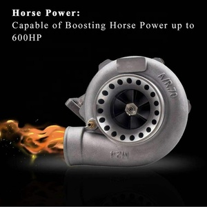 Turbocompresor Universal GT35 GT3582 GT3582R para coche Universal T3 turbocompresor de rodamiento flotante 4 pernos A/<span class=keywords><strong>R.7</strong></span> turbocompresor - Product Image 4