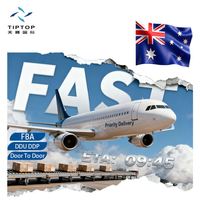Versandlogistik Luftfracht-Konsolidierung nach Australien mit Tür-zu-Tür-Lieferung 10-15 Tage Transitversicherung DDP/DDU-Optionen