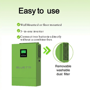 <span class=keywords><strong>Inversor</strong></span> Monofásico Fuera de Red BLUETTI HV10K de 10kW con Batería LiFePO4 HB500 de 5.12kWh, Expandible a 327kWh, Kit Solar para el Hogar - Product Image 4