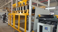 Industrielle Extrusionslinie für selbstklebende, asphaltsfreie Folienplatten zur Herstellung von PVC-, EVA-, HDPE- und LLDPE-Kunststoff-Wasserdichtungsmembranen
