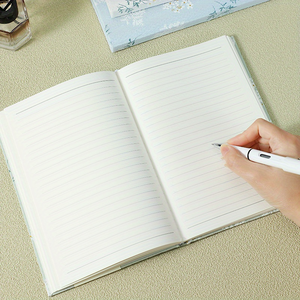 Hardcover Cloth-Covered <strong>Notebook</strong> NEA26 Small Fresh Style Plain <strong>Diary</strong> Portable Hand Account <strong>Book</strong> for Women &amp; Daily Journal - Product Image 6
