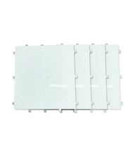 Panneaux de danse Led RGBW haute luminosité, 12 pièces, en acrylique, pour fête de mariage, événement, sol de danse étoilé
