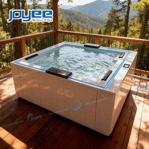 JOYEE Bain à remous extérieur <span class=keywords><strong>Spa</strong></span> à remous Intelligent Balboa System <span class=keywords><strong>Hydro</strong></span> Massage Jacuzzis pour villa moderne Matériau Gelgoat - Product Image 1