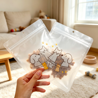 Sachet auto-scellant pour aliments lyophilisés pour chats, aliments pour chiens, friandises pour animaux de compagnie, bâtonnets de viande, friandises à mâcher dentaires, sachet stand-up pour boucherie