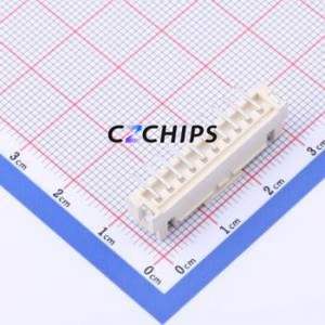 HC-HA-10ALT Wire-to-Board Pin Header SMD,P=2.5mm Connector 1x10P 2.5mm Vertical Mount XHB - Product Image 2