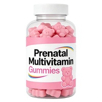 Suikervrije kauwgommetjes multivitamine supplement voor vrouwen, volwassenen, met CoQ10