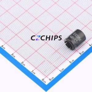 ตัวเก็บประจุอิเล็กโทรไลต์อะลูมิเนียมแบบ Through-Hole ขนาด 4.7uF 400V 10x12KM รูทะลุ, D10xL12mm 4.7uF 20% 400V 45mA-120Hz - Product Image 1