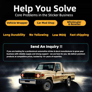 Autocollant de <span class=keywords><strong>voiture</strong></span> au <span class=keywords><strong>prix</strong></span> d'usine pour Nissan Pick 4d 2002, autocollant de carrosserie en vinyle - Product Image 6