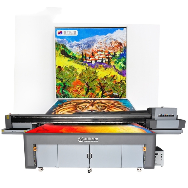 Factory Supply UV Led Flatbed Printer 2513 Large Format UV Printing Machine With Industrial Print Head