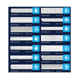 Cửa Sổ Trang Trí Polyurethane Khắc Trắng Ốp Chân Tường Cornice Khuôn PU Trần Tường Khuôn Nhựa Khuôn Mẫu Cho Cửa Sổ Trang Trí - Product Image 4