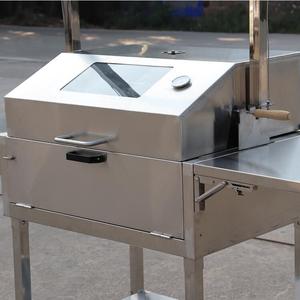 In acciaio inox BBQ griglia a carbone portatile all'aperto argentina BBQ Santa Maria Grill - Product Image 6
