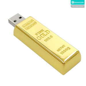 Clé USB en métal doré - Product Image 5