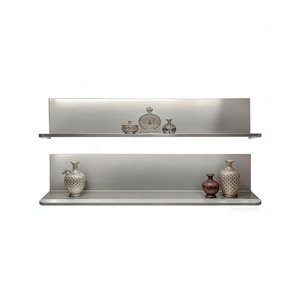 Étagère rectangulaire en alliage d'aluminium Wansheng avec LED, capacité de charge 30 kg, support mural pour magasins de vêtements - Product Image 4