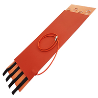 Nuevo Calentador Eléctrico Flexible de Silicona con Control de Temperatura, Elemento Calefactor de Níquel Cromo, Cilindros Impermeables para Restaurantes