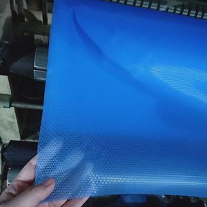 Red or Blue PE Embossed Release Film Against Adhesion for <strong>Uncured</strong> <strong>Rubber</strong> - Product Image 5