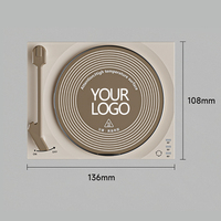 Mini Tapis Chauffant Électronique Moderne pour Tasse, Contrôle Tactile, Isolation Thermique 0-6 Heures, Écologique, Cuisine, Extérieur, Café