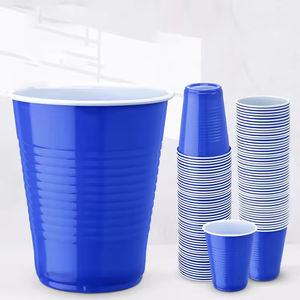 Gobelets en plastique PP écologiques sans BPA, colorés, pour la bière, le café et les boissons chaudes, vente en gros d'usine, pour les fêtes - Product Image 1
