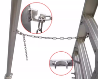 Escalera de Aluminio para Cosecha Agrícola, Soporte para Recolección en Huertos, Trípode para Frutas
